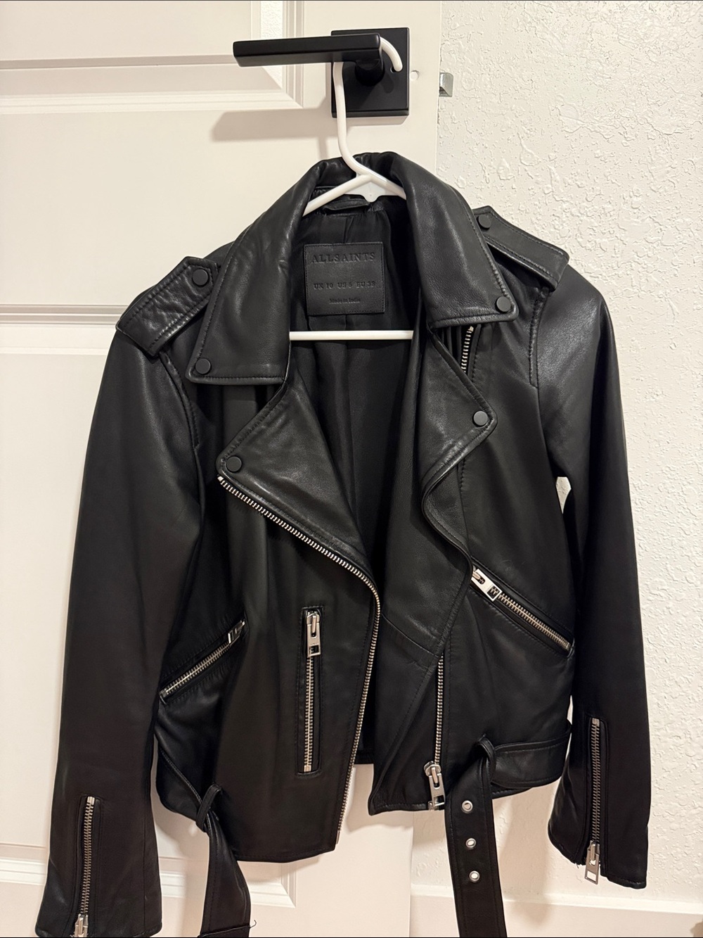 All Saints Women’s Leather Jacket